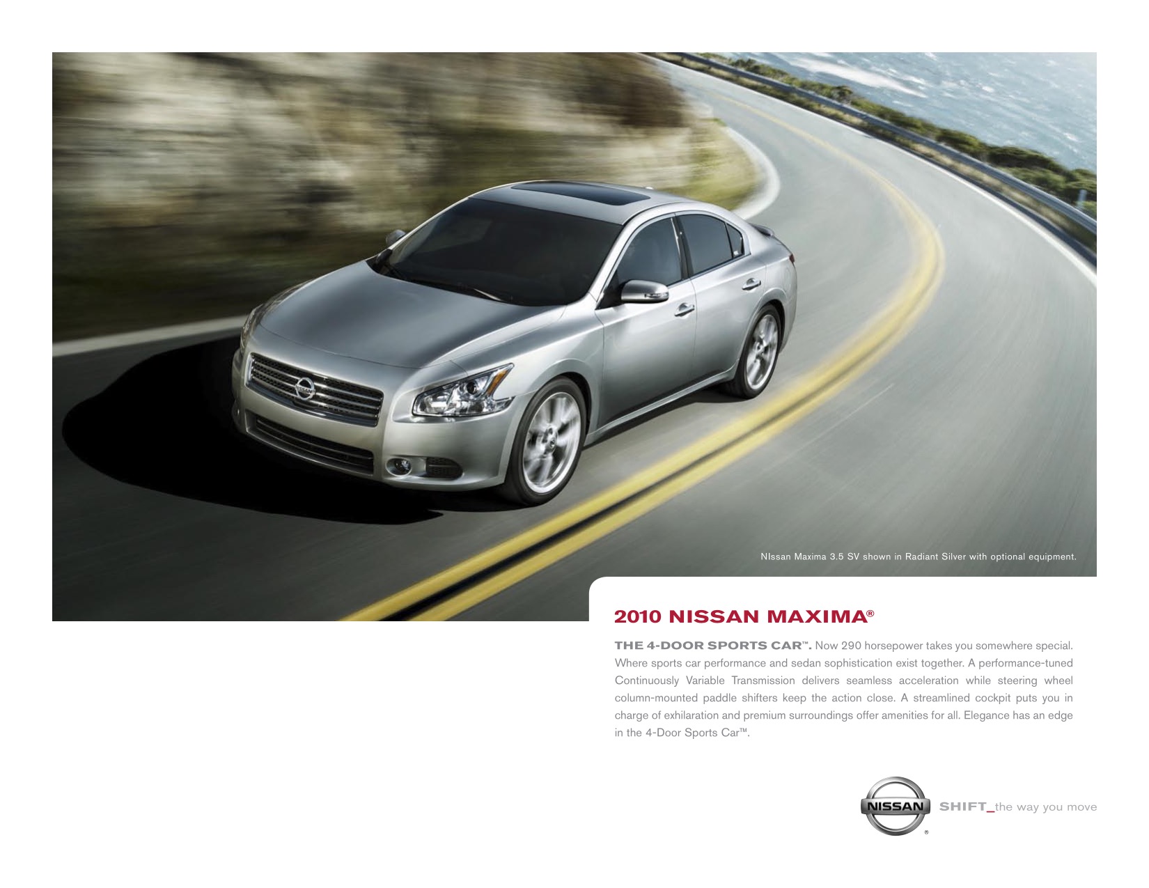 2011 Nissan Maxima Brochure Page 3